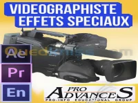 Formation: Vidéographiste, Montage et Effets spéciaux