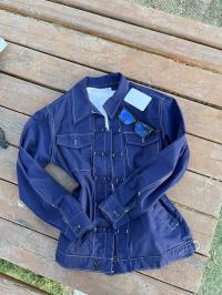Veste Shanghai homme bleu de Chine 100% coton importer de la Chine