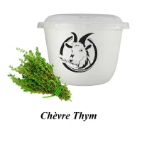 Fromage à tartiner à base de lait de chèvre au Thym