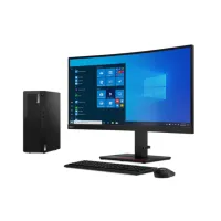 PC DE BUREAU LENOVO THINKCENTRE M70T I3-10100 8GO 256GB M2 20"