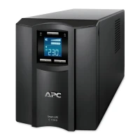 Onduleur APC SMC1500I Smart UPS AVR C 1500 VA, écran LCD, 230 V 8 Prises IEC-C13, Logiciel d'arrêt 