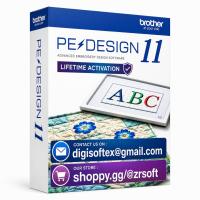 PE-DESIGN 11 | Brother | برنامج التطريز والخياطة الإلكترونية الاحترافي | Windows