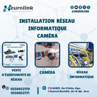 Installation réseau informatique