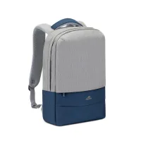 SAC A DOS RIVACASE 7562 GREY DARK BLUE 15.6"