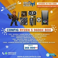 Configuration PC AMD Ryzen 5 9600X | RTX 5060 Ti 16GB | 16GB DDR5 | 512Go NVMe