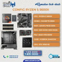 PC Gaming Ryzen 5 5600X + RTX 3050 6GB OC