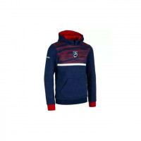 توب-و-تي-شيرت-decathlon-sweat-enfant-et-adolescent-a-capuche-hoodie-bleu-الجزائر-وسط