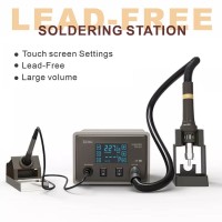 Baku ba-9852 2-in-1 hot air rework and soldering iron station