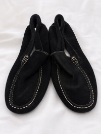 موكاسان-babouche-en-daim-noir-original-الجزائر-وسط