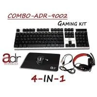 COMBO ADR 4IN1 CLAVIER+SOURIS+TAPIS+CASQUE 9002