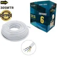 Cable Reseau Vnzane ( Certifié ) 0.5mm CCA CAT6 FTP 305M