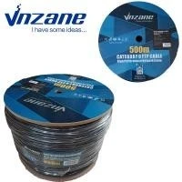 Cable Reseau Vnzane ( Certifié ) 0.5mm CCA CAT6 FTP 500M outdoor double jacket (Im)