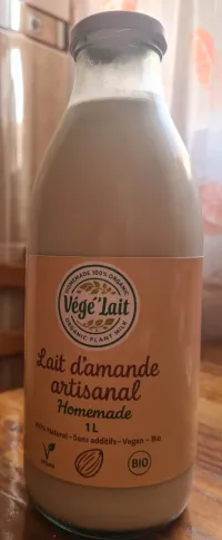 Lait d'Amande 100% Naturel et Fait Maison