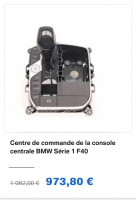 pieces-moteur-centre-de-commande-la-console-centrale-bmw-serie-1-f40-mohammadia-alger-algerie