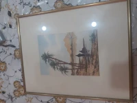Tableau de maître égyptien rare