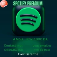 Spotify Premium Sold (200 DA/Mois)