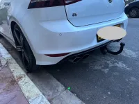 Parchoc arrière golf 7 R blanc perle couleur d'origine