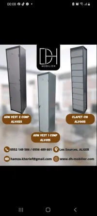 armoire vestiaire métallique