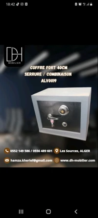 Coffre-Fort 40cm serrure / combinaisons