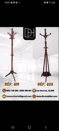 porte-manteau en bois