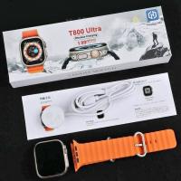 آخر-bracelet-orange-smart-watch-t800-ultra-بئر-توتة-الجزائر