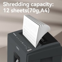 لوازم-المكتب-destructeur-documents-deli-e9952-23-litres-coupe-croisee-manuel-auto-12-sheets-black-القبة-الجزائر