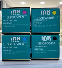 INKMASTER PACK DE TONER COMPATIBLE POUR HP LASER JET - CB540A CB541A CB542A CB543A - NOIR & COULEUR