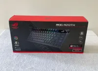 ASUS ROG AZOTH - CLAVIER MÉCANIQUE - COMPACT 75% - ROG NX RED - USB - BLUETOOTH - ECRAN OLED - RGB