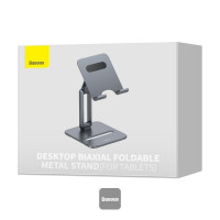 autre-baseus-desktop-biaxial-foldable-metal-stand-pour-tablette-alliage-aluminium-gris-sideral-kouba-alger-algerie