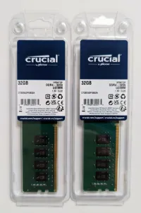 CRUCIAL 32 GB DDR4 RAM DESKTOP - 3200MHz - UDIMM - 1.2V