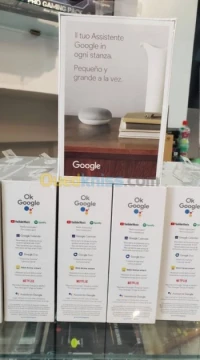 Google Nest Mini Assistant Vocal Galet