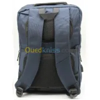 SAC A DOS CAPSYS S57 15.6" - PORT LAPTOP & MACBOOK - ORIGINAL + USB - MPERMÉABLE - GRIS