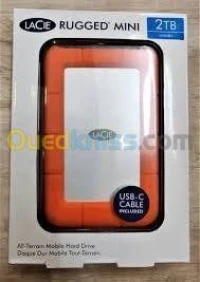 Disque Externe LaCie Rugged Mini 2TB