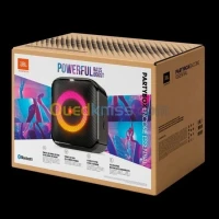 BAFFLE JBL PARTYBOX ENCORE ESSENTIAL - PORTABLE BLUETOOTH - AVEC MICROPHONE - IMPERMÉABLE - RGB