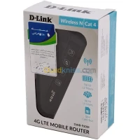 D-LINK MOBILE ROUTER DWR-930M 4G/LTE - CARTE SIM - JUSQU'À 150 MBPS - WPA/WPA2 - 3000MAH -