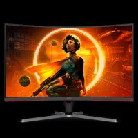 AOC ECRAN GAMING CQ32G3SE QHD- FREESYNC PREMIUM  - CURVATURE MONITOR SLIM & SLEEK - 165HZ