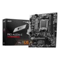 CARTE MÈRE MSI PRO A620M-E Micro ATX - Socket AMD AM5 - 2xDDR5 - 1x M.2 Gen4 - 6400+MHz/OC