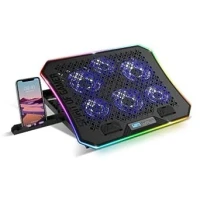Spirit Of Gamer Airblade 1200 RGB Refroidisseur Pour Ordinateur Portable 17inch Avec 6 Ventilateurs