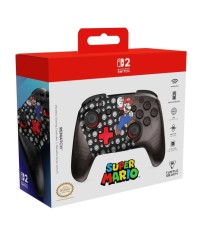 TURTLE BEACH REMATCH SUPER MARIO JUMP BLACK - MANETTE SANS FIL POUR NINTENDO SWITCH 2 - 2 BOUTONS PROGRAMMABLES - BLACK