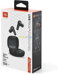 Écouteurs JBL Live Pro 2 TWS - Réduction De Bruit - Résistance IPX5 - Son Signature JBL - Sans Fil