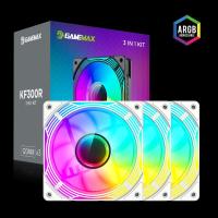 تبريد-kit-3-ventilateurs-gaming-gamemax-kf300r-wh-reverse-120mm-argb-pwm-white-القبة-الجزائر