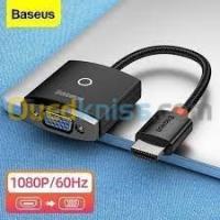 informatique-baseus-adaptateur-hdmi-vers-vga-kouba-alger-algerie