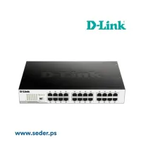 D-LINK DGS-1024C SWITCH 24 PORTS GIGABIT - BOÎTIER MÉTAL - PLUG AND PLAY - HAUTE PERFORMANCE RÉSEAU