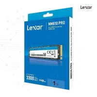 LEXAR NM610 PRO 1TB - SSD M.2 NVME - PCIE 3.0 GEN3X4 - 3300 MO/S - PC PORTABLE & BUREAU - BLACK