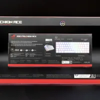 ASUS ROG FALCHION ACE - CLAVIER MÉCANIQUE COMPACT 65% - FILAIRE - ROG NX RED - USB 2.0 - RGB -AZERTY