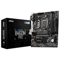 MSI B460M PRO MICRO ATX SOCKET 1200 INTEL - 2X DDR4 - SATA 6GB/S + M.2 PCI-E NVME - USB 3.0