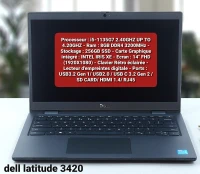 Dell latitude 3420 i5 1135g7_8g ddr4_ssd 256g_ intel iris xe