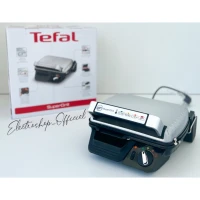 Panineuse OptiGrill Tefal Elite Inox/Noir 2000 w 