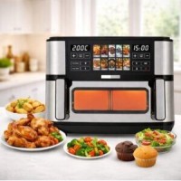 fryers-friteuse-a-air-numerique-double-bac-105l-2600-w-digital-multiprogrammes-sonashi-saf-115-chevalley-alger-algeria