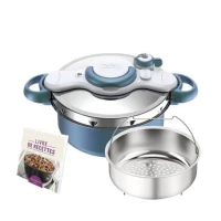 Cocotte SEB CLIPSOMINUT' DUO 5L Cocotte-minute Bleu Boréal